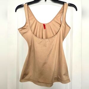 SPANX Tan / Nude Tank Top - Large -‎ Shapewear